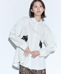 MURRAL（ミューラル）の「Flower quartz jacquard camisole top