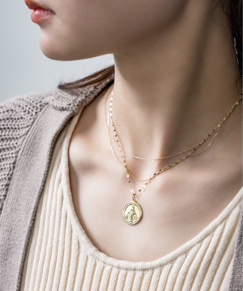 K18 コイン デザイン ペンダントトップ【チェーンなし】（ネックレス