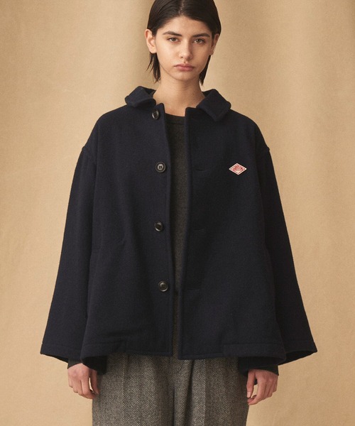 DANTON（ダントン）の「DANTON | ギャザーショートコート WOMEN