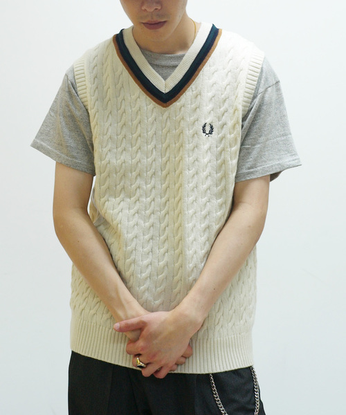 FRED PERRY（フレッドペリー）の「FRED PERRY TILDEN VEST（ベスト