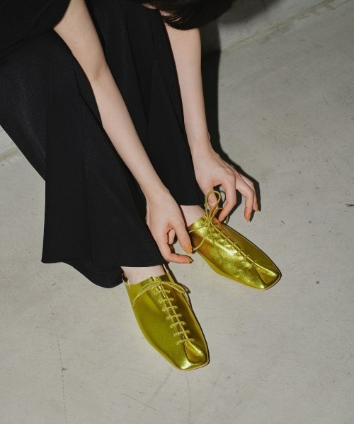 セール】Laceup Leather Shoes（スリッポン）｜TODAYFUL（トゥデイフル