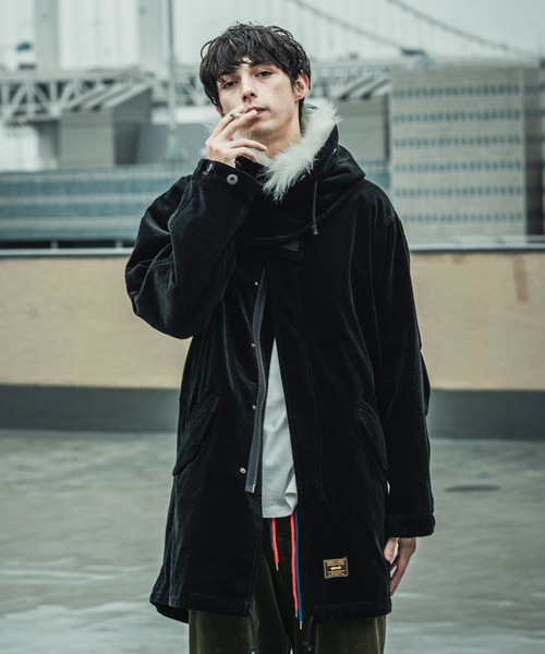 glamb（グラム）の「Corduroy mods coat / コーデュロイモッズコート