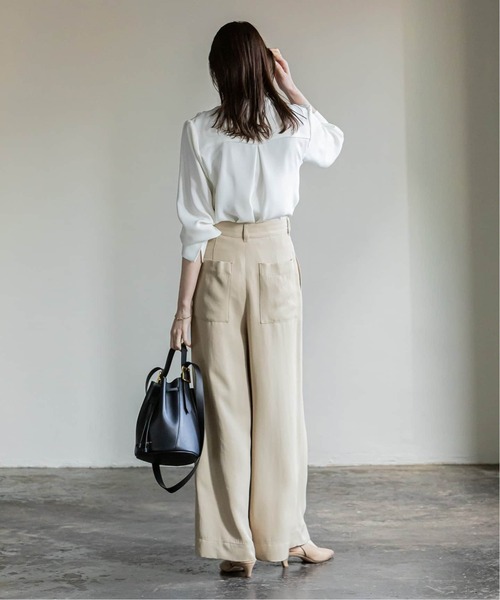 Noble（ノーブル）の「《追加》アシンメトリーボウタイブラウス