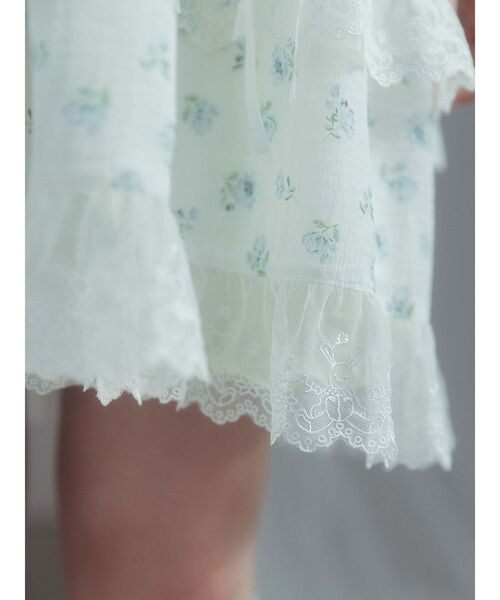 merry jenny（メリージェニー）の「airy petit flowerミニワンピース