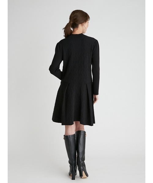 CELFORD（セルフォード）の「◇ロゴふくれジャガードニットワンピース