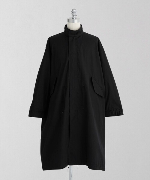 LOEFF（ロエフ）の「＜LOEFF＞OX スタンドカラー ミリタリーコート