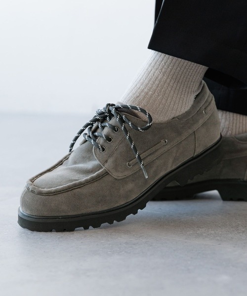 RAGEBLUE（レイジブルー）の「SYNTHETIC SUEDE DECK SHOES