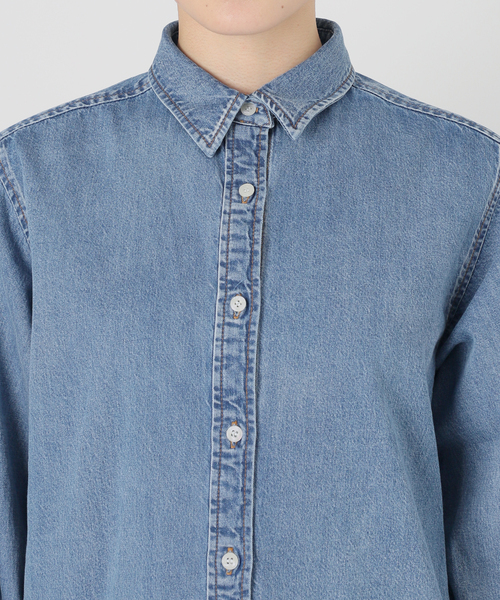 IENA（イエナ）の「デニムベーシックシャツ（シャツ/ブラウス）」 - WEAR