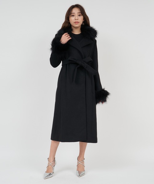 セール】ウールガウンコート（その他アウター）｜ROYAL PARTY