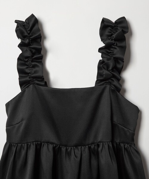 セール】ギャザー サテン キャミソール ‐ウォッシャブル