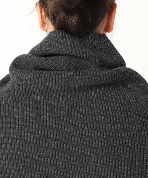 AP STUDIO（エーピーストゥディオ）の「リブニットケープ（マフラー