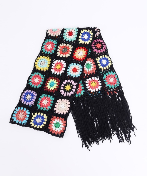 WC（ダブル シー）の「クロシェ編みマフラー（マフラー）」 - WEAR