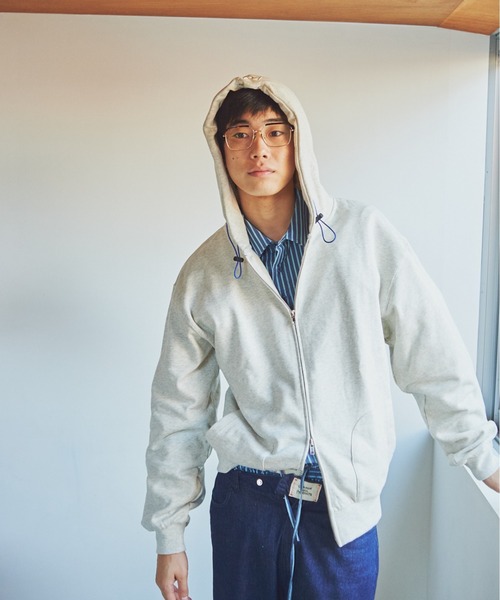 common gull products.（コモンガルプロダクツ）の「gull zip hoodie