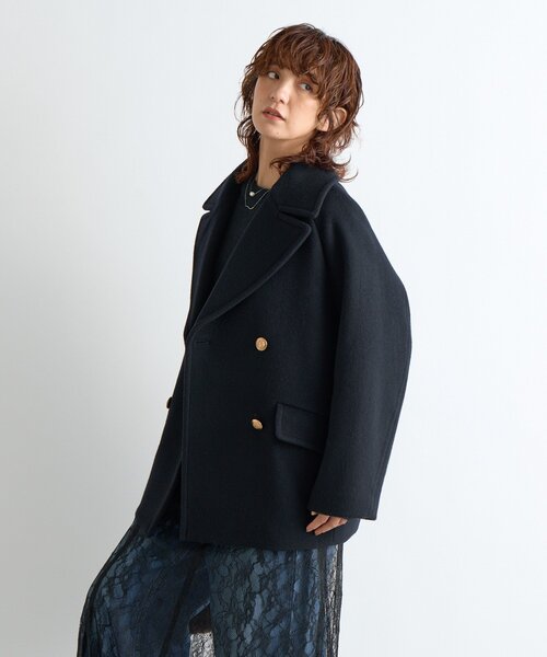 リバイバル/新色追加】ラグランPコート（ピーコート）｜RIVE DROITE