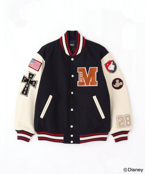 AVIREX（アヴィレックス）の「《Disney Collection》STADIUM JACKET