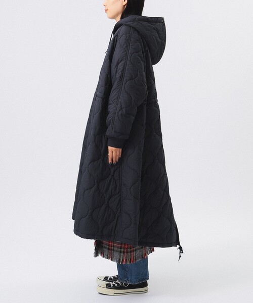 BEAMS BOY（ビームスボーイ）の「ナイロン キルティング フード コート