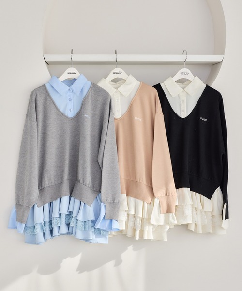 ドッキングミニワンピース（ワンピース）｜one after another NICE