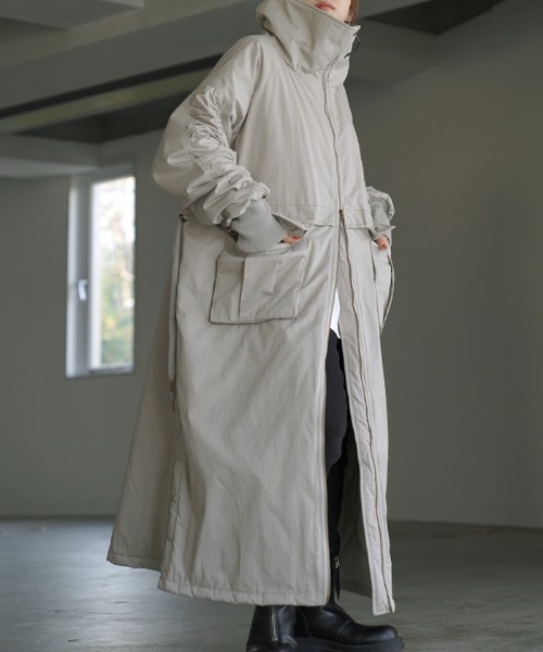 セール】中綿ロングアウター（その他アウター）｜HUG.U（ハグユー）の