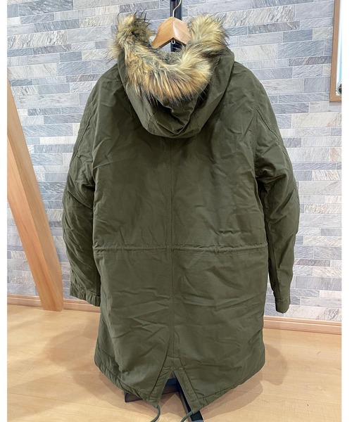 DIESEL（ディーゼル）の「裏ボア ミリタリー 中綿 モッズコート J