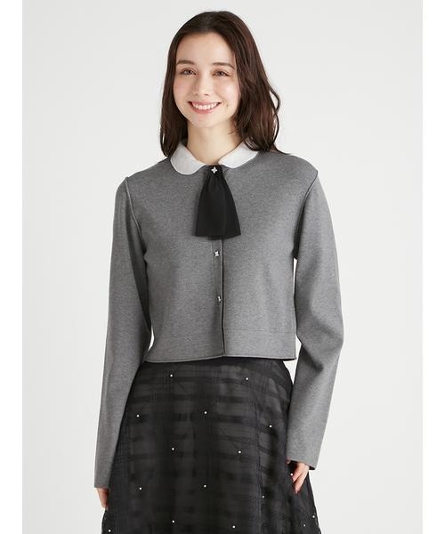 CELFORD（セルフォード）の「デタッチャブル総針カーディガン