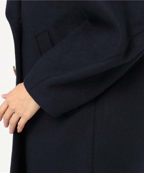 ENFOLD（エンフォルド）の「ソフトメルトン立体袖コート（その他