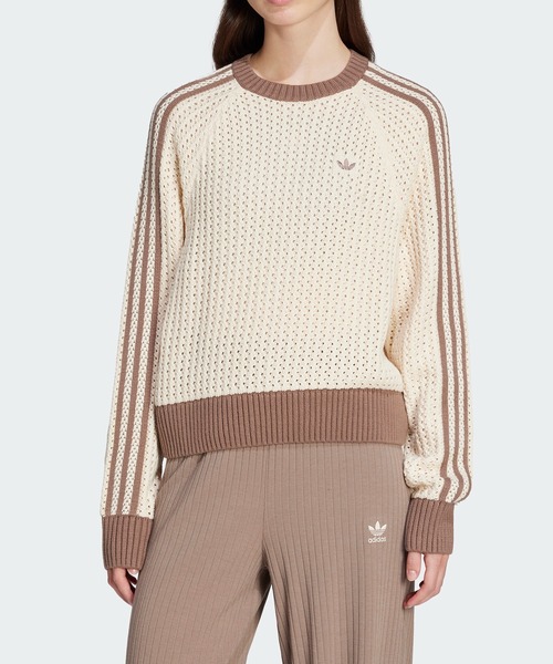 セール】アディカラー ニット クルーネックセーター / アディダス
