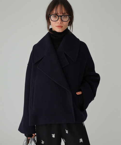 セール】モッサショートコート（ピーコート）｜BABYLONE（バビロン）の