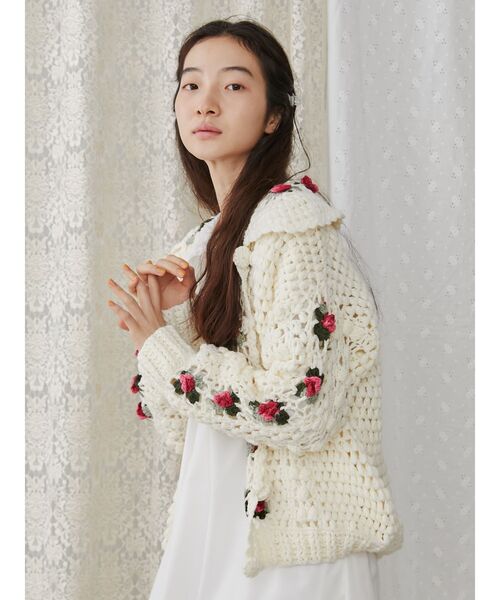 merry jenny（メリージェニー）の「クロシェカーディガン