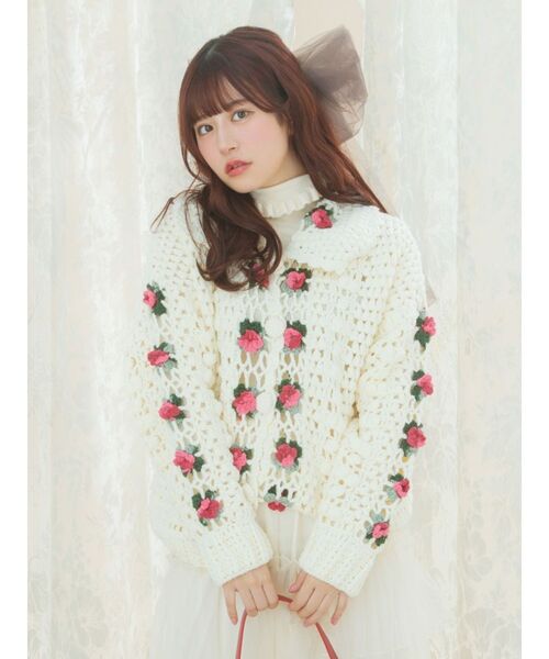 merry jenny（メリージェニー）の「クロシェカーディガン