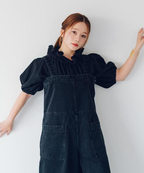 セール】NaokoTakayamaデニムオーバーオール（サロペット