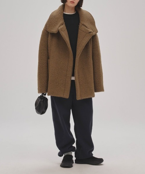 TODAYFUL（トゥデイフル）の「TODAYFUL Standcollar Boucle Jacket