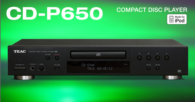 Teac CD-P650 Compact Disc Player - Newegg.com
