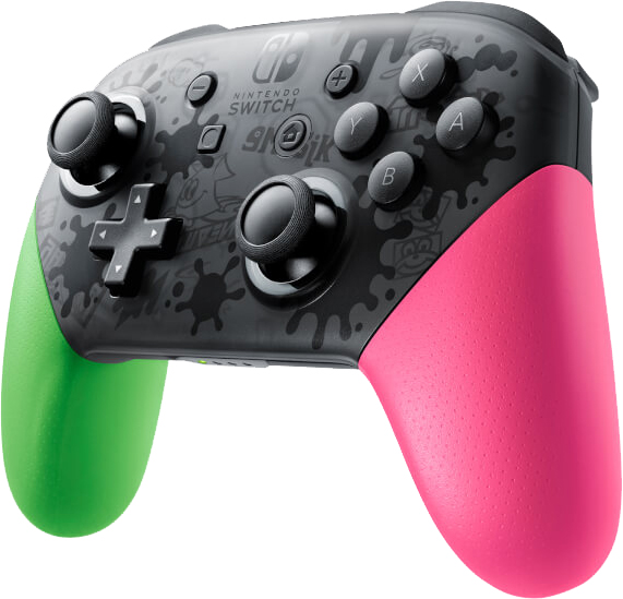 Nintendo Switch Pro Controller Splatoon 2 Edition - Nintendo