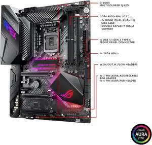 ASUS TUF Z390-Plus Gaming (Wi-Fi) LGA 1151 (300 Series) ATX Intel