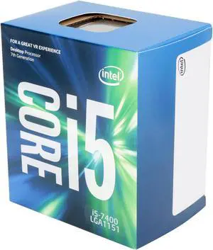 Intel Core i5 7th Gen - Core i5-7600 Kaby Lake Quad-Core 3.5 GHz