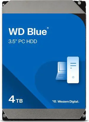 WD Blue 2TB Desktop Hard Disk Drive - 5400 RPM SATA 6Gb/s 64MB