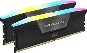 CORSAIR Vengeance RGB 32GB (2 x 16GB) 288-Pin PC RAM DDR5 7200