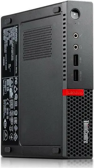 Refurbished: Lenovo ThinkCentre M910Q Tiny Desktop, Intel i5 7500T