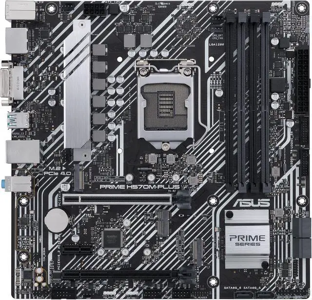 ASUS PRIME H570M-PLUS/CSM LGA 1200 Micro ATX Intel Motherboard