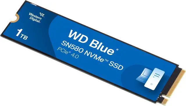 Western Digital 1TB WD Blue SN580 NVMe Internal Solid State Drive