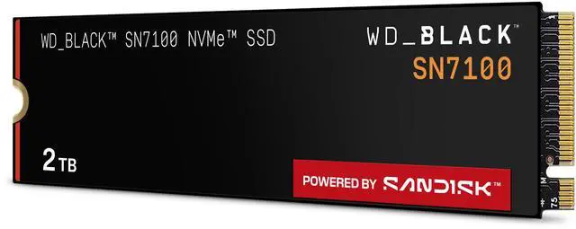 WD_BLACK SN7100 M.2 2280 2TB PCI-Express 4.0 x4 TLC 3D NAND