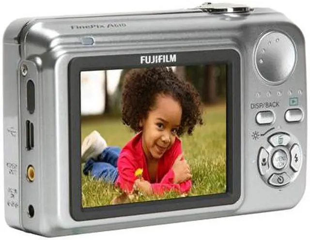 FUJIFILM FinePix A610 Silver 6.3 MP Digital Camera - Newegg.com