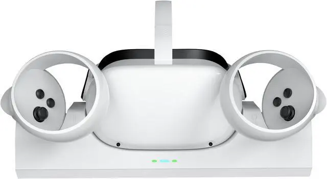 ZVTE VR Charging Station for Oculus Quest 2/Meta Quest 2, Compact