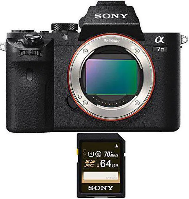 Refurbished: Sony Alpha a7II Mirrorless Digital Camera (Body Only