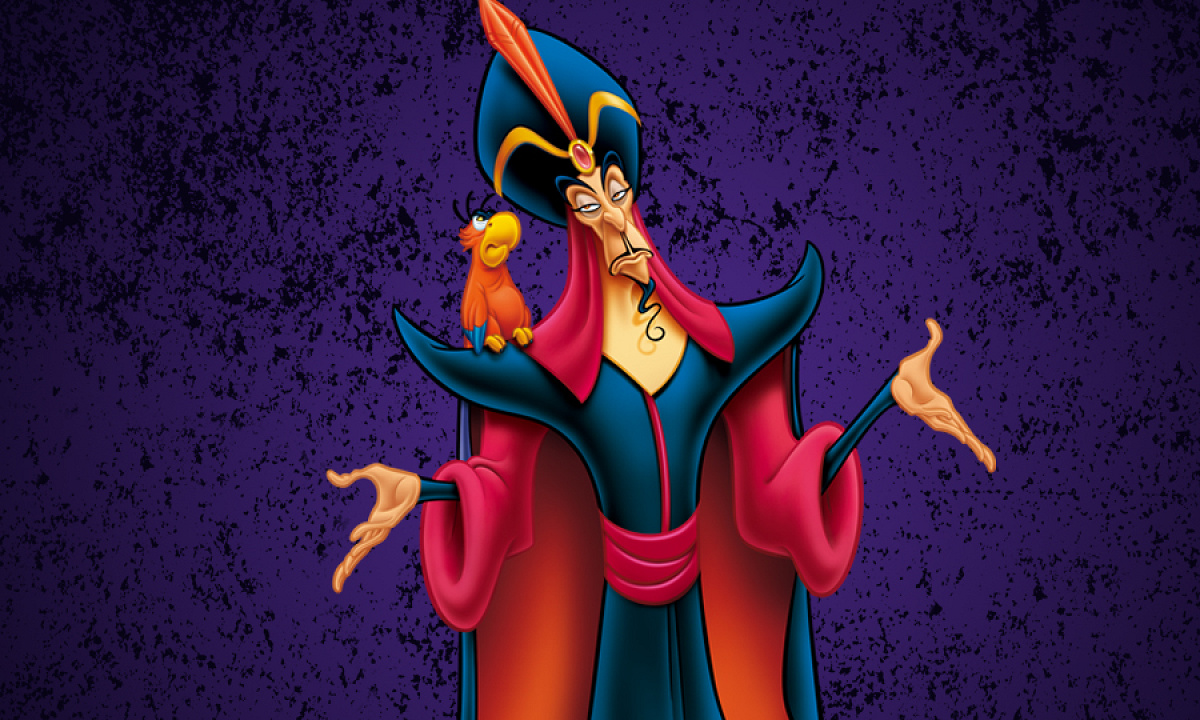 お宝！ Disney ジャファー アラジン 直筆作画設定 原画 お宝！ Disney