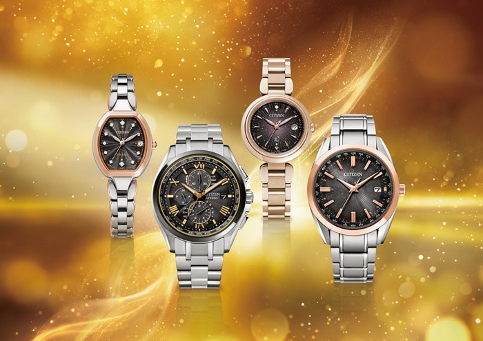 新しいときのはじまりを告げる光が、腕元で華やかに彩りを添える