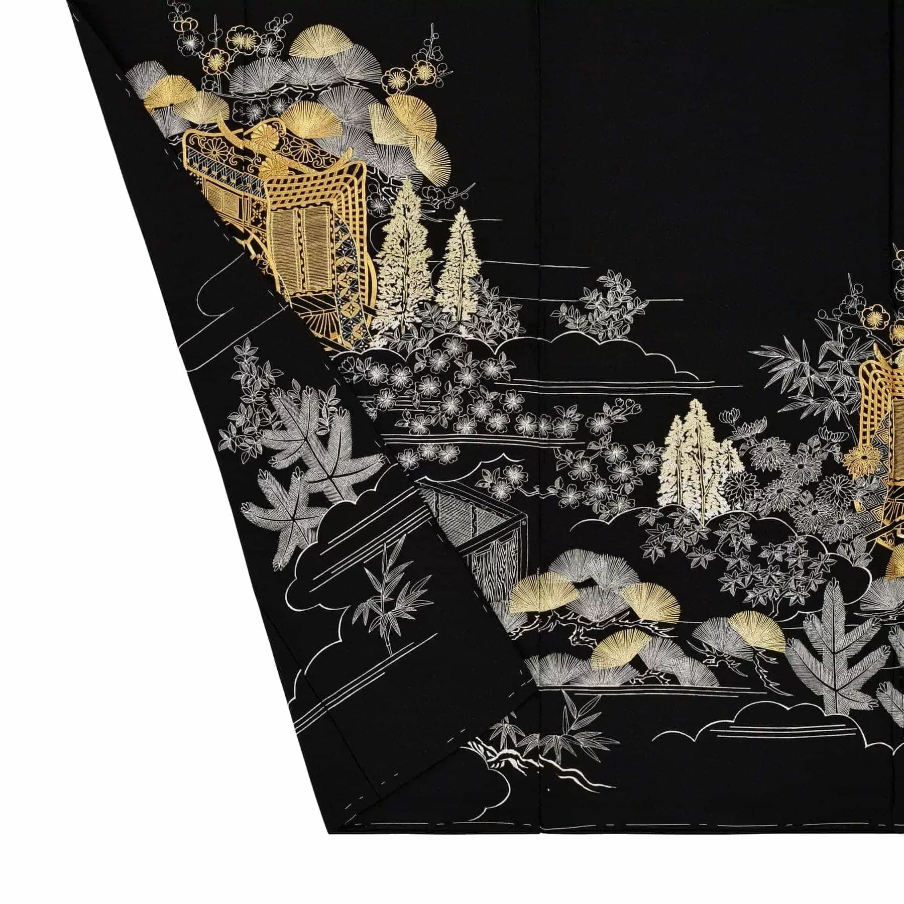 千總 - オンラインショップ - / 【黒留袖】御殿に御車