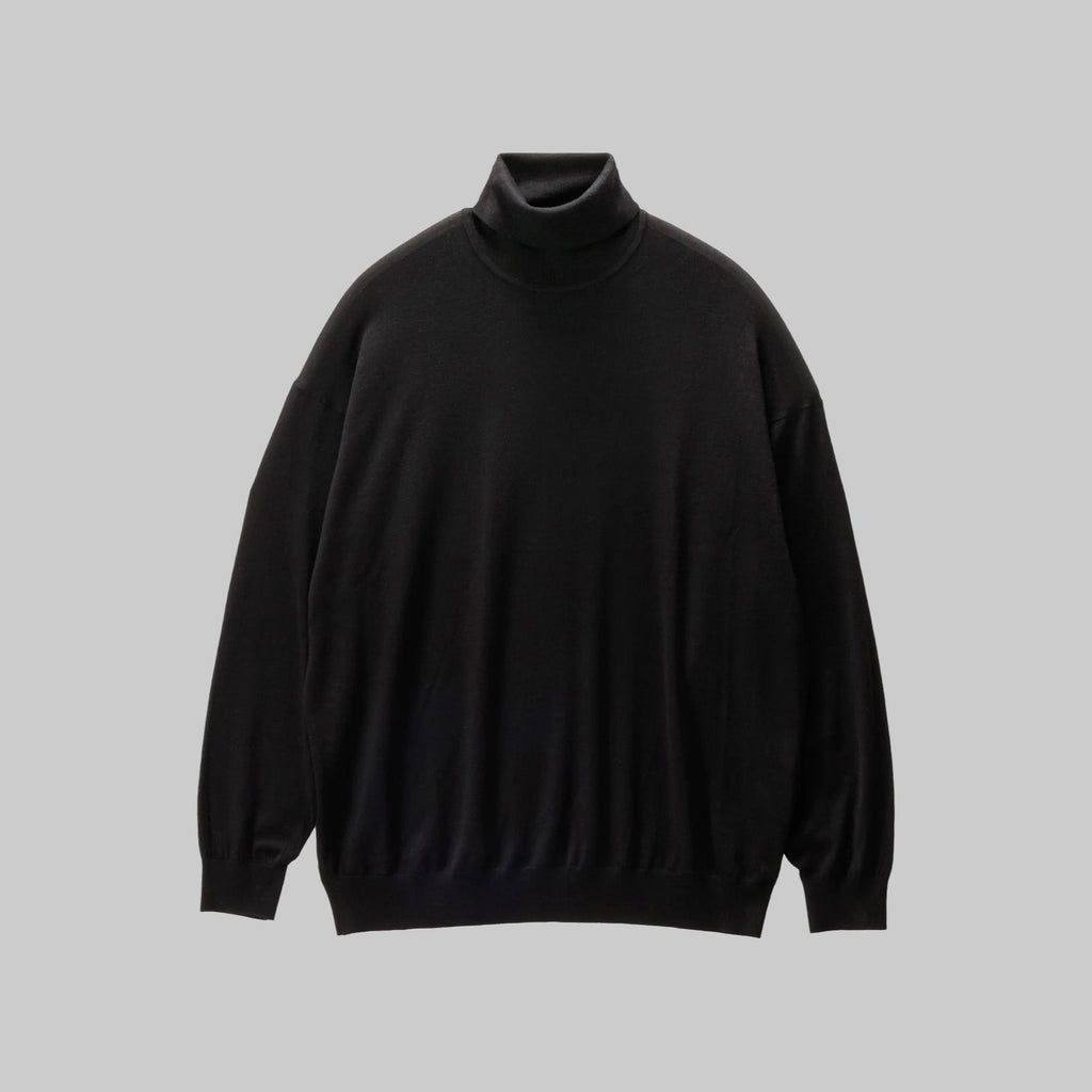 Graphpaper High Gauge L/S Oversized High Neck Knit 