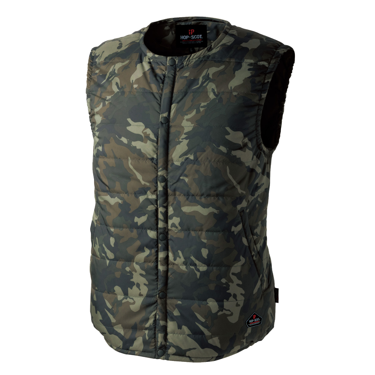 9562 d-HEAT 迷彩シレーベスト | CUC・ CHUSAN WORKWEAR 作業服