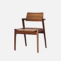 KOTI ARMLESS CHAIR WOOD SEAT｜冨士ファニチア｜コンフォートQ｜阪急